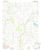 Curtis Station Mississippi Historical topographic map, 1:24000 scale, 7.5 X 7.5 Minute, Year 1983