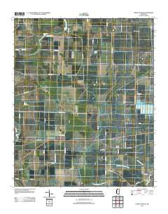 Curtis Station Mississippi Historical topographic map, 1:24000 scale, 7.5 X 7.5 Minute, Year 2012