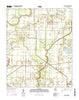 Curtis Station Mississippi Current topographic map, 1:24000 scale, 7.5 X 7.5 Minute, Year 2015