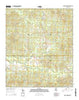 Dabney Crossroads Mississippi Current topographic map, 1:24000 scale, 7.5 X 7.5 Minute, Year 2015