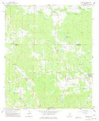 Daleville Mississippi Historical topographic map, 1:24000 scale, 7.5 X 7.5 Minute, Year 1962