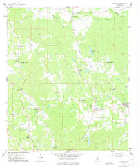 Daleville Mississippi Historical topographic map, 1:24000 scale, 7.5 X 7.5 Minute, Year 1962