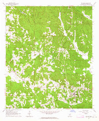 De Kalb Mississippi Historical topographic map, 1:24000 scale, 7.5 X 7.5 Minute, Year 1963