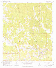 De Kalb Mississippi Historical topographic map, 1:24000 scale, 7.5 X 7.5 Minute, Year 1963