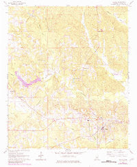 De Kalb Mississippi Historical topographic map, 1:24000 scale, 7.5 X 7.5 Minute, Year 1963