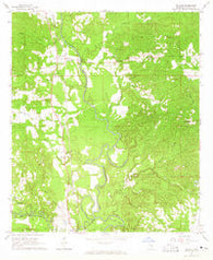 De Soto Mississippi Historical topographic map, 1:24000 scale, 7.5 X 7.5 Minute, Year 1964