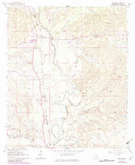De Soto Mississippi Historical topographic map, 1:24000 scale, 7.5 X 7.5 Minute, Year 1964