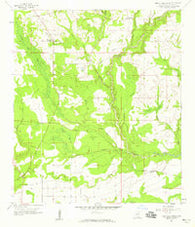 Dead Tiger Creek Mississippi Historical topographic map, 1:24000 scale, 7.5 X 7.5 Minute, Year 1957
