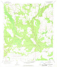 Dead Tiger Creek Mississippi Historical topographic map, 1:24000 scale, 7.5 X 7.5 Minute, Year 1957