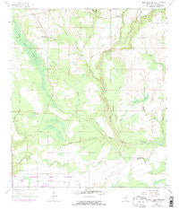 Dead Tiger Creek Mississippi Historical topographic map, 1:24000 scale, 7.5 X 7.5 Minute, Year 1957