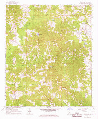 Decatur NW Mississippi Historical topographic map, 1:24000 scale, 7.5 X 7.5 Minute, Year 1966