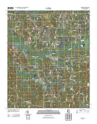 Deemer Mississippi Historical topographic map, 1:24000 scale, 7.5 X 7.5 Minute, Year 2012