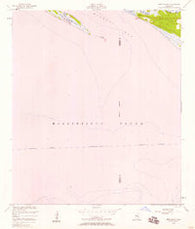 Deer Island Mississippi Historical topographic map, 1:24000 scale, 7.5 X 7.5 Minute, Year 1954