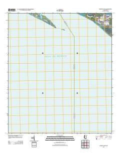 Deer Island Mississippi Historical topographic map, 1:24000 scale, 7.5 X 7.5 Minute, Year 2012