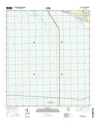 Deer Island Mississippi Current topographic map, 1:24000 scale, 7.5 X 7.5 Minute, Year 2015