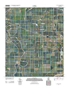 Delta City Mississippi Historical topographic map, 1:24000 scale, 7.5 X 7.5 Minute, Year 2012