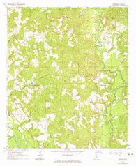 Denham Mississippi Historical topographic map, 1:24000 scale, 7.5 X 7.5 Minute, Year 1964