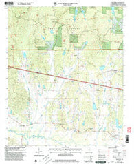 Denmark Mississippi Historical topographic map, 1:24000 scale, 7.5 X 7.5 Minute, Year 2000
