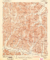Denmark Mississippi Historical topographic map, 1:62500 scale, 15 X 15 Minute, Year 1943