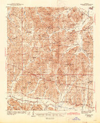 Denmark Mississippi Historical topographic map, 1:62500 scale, 15 X 15 Minute, Year 1943