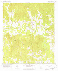 Dentville Mississippi Historical topographic map, 1:24000 scale, 7.5 X 7.5 Minute, Year 1963