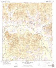 Dentville Mississippi Historical topographic map, 1:24000 scale, 7.5 X 7.5 Minute, Year 1963