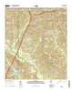 Dixie Mississippi Current topographic map, 1:24000 scale, 7.5 X 7.5 Minute, Year 2015