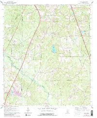 Dixie Mississippi Historical topographic map, 1:24000 scale, 7.5 X 7.5 Minute, Year 1965
