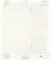 Dog Keys Pass Mississippi Historical topographic map, 1:24000 scale, 7.5 X 7.5 Minute, Year 1950