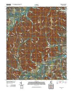 Doskie Mississippi Historical topographic map, 1:24000 scale, 7.5 X 7.5 Minute, Year 2010