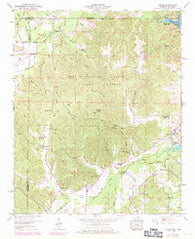 Doskie Mississippi Historical topographic map, 1:24000 scale, 7.5 X 7.5 Minute, Year 1950