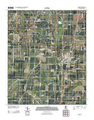 Drew Mississippi Historical topographic map, 1:24000 scale, 7.5 X 7.5 Minute, Year 2012