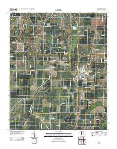 Drew Mississippi Historical topographic map, 1:24000 scale, 7.5 X 7.5 Minute, Year 2012