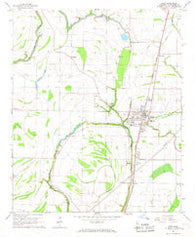 Drew Mississippi Historical topographic map, 1:24000 scale, 7.5 X 7.5 Minute, Year 1966