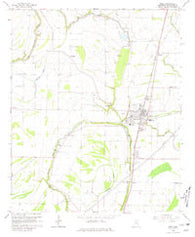 Drew Mississippi Historical topographic map, 1:24000 scale, 7.5 X 7.5 Minute, Year 1966