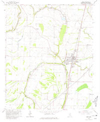 Drew Mississippi Historical topographic map, 1:24000 scale, 7.5 X 7.5 Minute, Year 1966