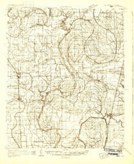 Drew Mississippi Historical topographic map, 1:48000 scale, 15 X 15 Minute, Year 1931