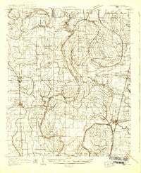 Drew Mississippi Historical topographic map, 1:48000 scale, 15 X 15 Minute, Year 1931