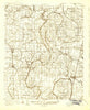 Drew Mississippi Historical topographic map, 1:48000 scale, 15 X 15 Minute, Year 1931