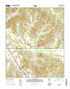 Duck Hill Mississippi Current topographic map, 1:24000 scale, 7.5 X 7.5 Minute, Year 2015