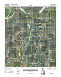 Dundee Mississippi Historical topographic map, 1:24000 scale, 7.5 X 7.5 Minute, Year 2012