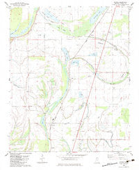 Dundee Mississippi Historical topographic map, 1:24000 scale, 7.5 X 7.5 Minute, Year 1982