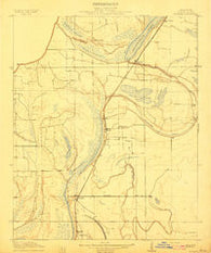 Dundee Mississippi Historical topographic map, 1:31680 scale, 7.5 X 7.5 Minute, Year 1910