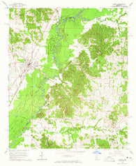 Durant Mississippi Historical topographic map, 1:24000 scale, 7.5 X 7.5 Minute, Year 1964
