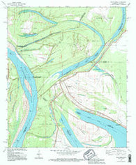 Eagle Bend Mississippi Historical topographic map, 1:24000 scale, 7.5 X 7.5 Minute, Year 1994