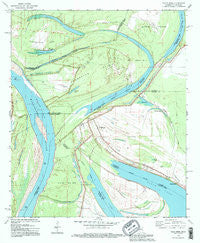Eagle Bend Mississippi Historical topographic map, 1:24000 scale, 7.5 X 7.5 Minute, Year 1994