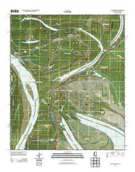 Eagle Bend Mississippi Historical topographic map, 1:24000 scale, 7.5 X 7.5 Minute, Year 2012