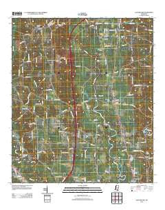 Eastabuchie Mississippi Historical topographic map, 1:24000 scale, 7.5 X 7.5 Minute, Year 2012