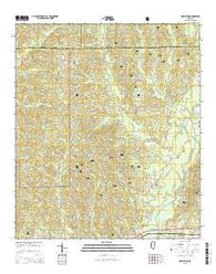 Eddiceton Mississippi Current topographic map, 1:24000 scale, 7.5 X 7.5 Minute, Year 2015