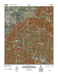 Eden Mississippi Historical topographic map, 1:24000 scale, 7.5 X 7.5 Minute, Year 2012